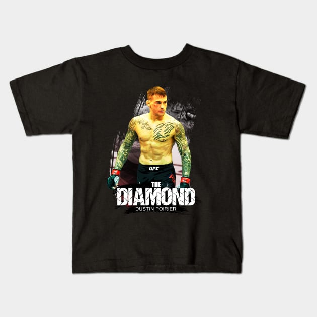Diamond Dustin Kids T-Shirt by RetroVania